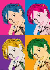 Regalo: Un  En un lienzo y enmarcado en aluminio para alguien de cuenca