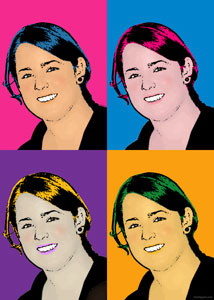 Regalo: Un  Impreso en papel brillo para alguien de Pilar de la Horadada