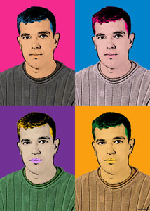 Regalo: Un  Impreso en un lienzo para alguien de san mames