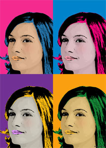 Regalo: Un  Impreso en un lienzo con un bastidor para alguien de Pedreguer