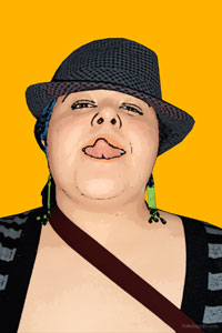 Regalo: Un  Impreso en papel brillo para alguien de Allariz