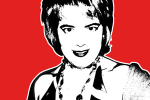 Regalo: Un Stencil En una lámina enmarcada en aluminio para alguien de Madrid