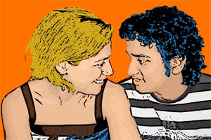 Regalo: Un  Impreso en un lienzo con un bastidor para alguien de calahorra