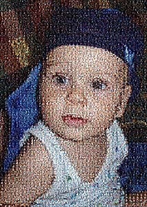 Regalo: Un  En una lámina enmarcada en aluminio para alguien de Reus