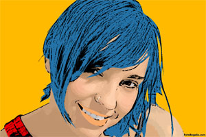 Regalo: Un  Impreso en un lienzo con un bastidor para alguien de Galvez