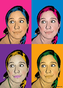 Regalo: Un  Impreso en papel brillo para alguien de CADIZ