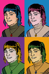 Regalo: Un  Impreso en un lienzo con un bastidor para alguien de Sant Feliu de Llobregat