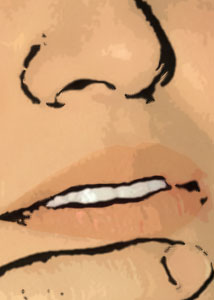 Detalle de la foto procesada