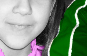 Detalle de la foto procesada