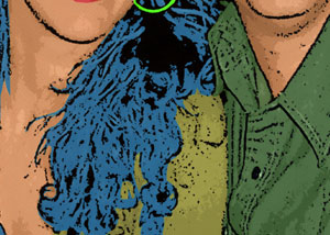 Detalle de la foto procesada