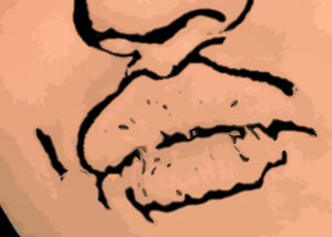 Detalle de la foto procesada