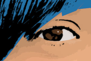 Detalle de la foto procesada