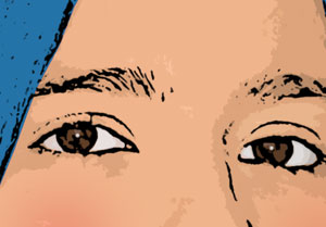 Detalle de la foto procesada