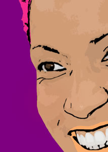 Detalle de la foto procesada