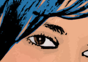 Detalle de la foto procesada