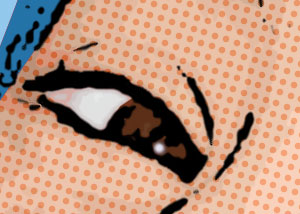 Detalle de la foto procesada