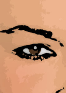 Detalle de la foto procesada