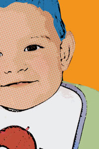 Detalle de la foto procesada