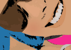 Detalle de la foto procesada