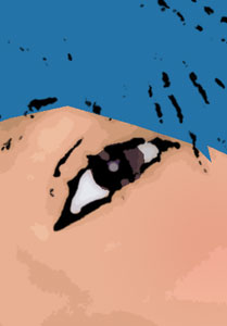 Detalle de la foto procesada