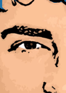 Detalle de la foto procesada