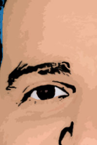 Detalle de la foto procesada