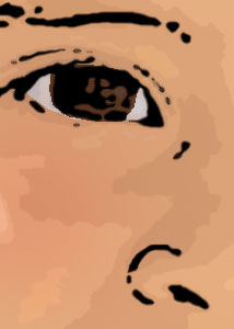 Detalle de la foto procesada