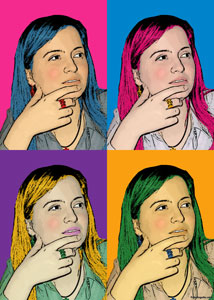 Regalo: Un  Impreso en papel brillo para alguien de el vendrell