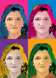 Regalo: Un  Impreso en un lienzo con un bastidor para alguien de Riaza