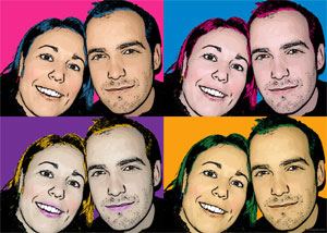 Regalo: Un  Impreso en un lienzo con un bastidor para alguien de Riaza