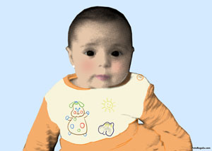 Regalo: Un  En un lienzo y enmarcado en aluminio para alguien de Lugo