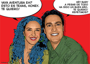 Regalo: Un  Impreso en un lienzo con un bastidor para alguien de Torrejon del Rey