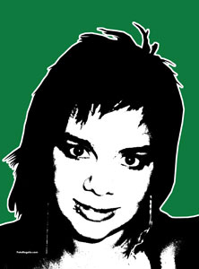 Regalo: Un  Impreso en un lienzo con un bastidor para alguien de muro