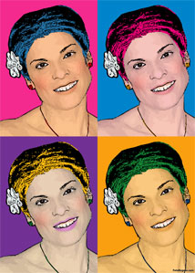 Regalo: Un  Impreso en un lienzo con un bastidor para alguien de renteria