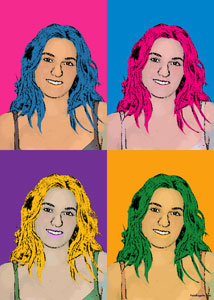 Regalo: Un  Impreso en un lienzo para alguien de gijon