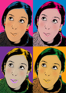 Regalo: Un  Impreso en un lienzo para alguien de Sant Just Desvern