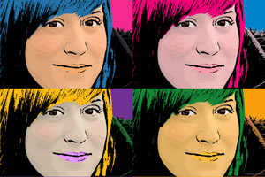 Regalo: Un  Impreso en un lienzo para alguien de San Sebastián