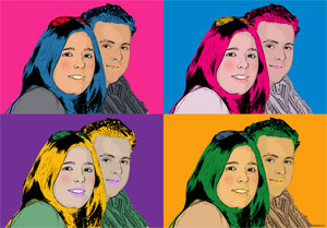 Regalo: Un  Impreso en un lienzo con un bastidor para alguien de vilanova i la geltru