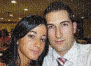 Regalo: Un  En una lámina enmarcada en aluminio para alguien de Museros