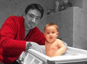 Regalo: Un  Impreso en un lienzo con un bastidor para alguien de daimiel