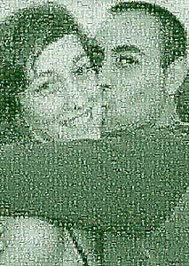 Regalo: Un  En una lámina enmarcada en aluminio para alguien de Bargas