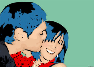 Regalo: Un  Impreso en un lienzo con un bastidor para alguien de Binéfar