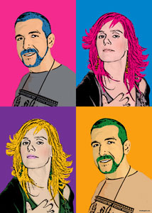 Regalo: Un  Impreso en un lienzo con un bastidor para alguien de GALVEZ