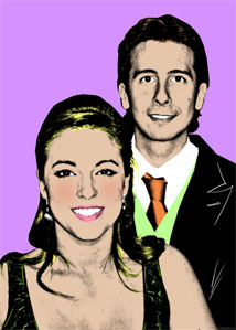 Regalo: Un  Impreso en un lienzo con un bastidor para alguien de alcoy