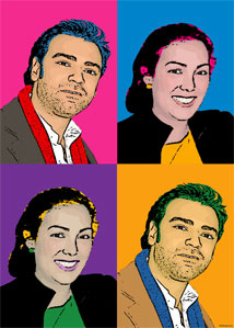 Regalo: Un  Impreso en un lienzo con un bastidor para alguien de GUADALAJARA