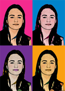 Regalo: Un  Impreso en un lienzo con un bastidor para alguien de Teruel