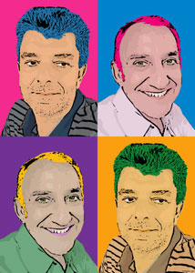 Regalo: Un  Impreso en un lienzo con un bastidor para alguien de gijon