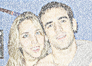 Regalo: Un  Impreso en un lienzo con un bastidor para alguien de lloret de mar