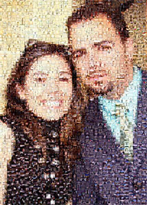 Regalo: Un  Impreso en un lienzo con un bastidor para alguien de Ibi