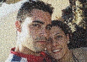 Regalo: Un  Impreso en un lienzo con un bastidor para alguien de MALPARTIDA DE CACERES